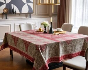 Intelligente Tischdecken mit Fleckenschutz