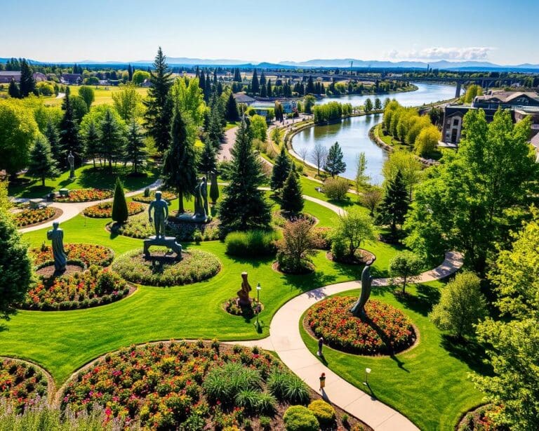 Kunst und Natur in Spokane, Washington