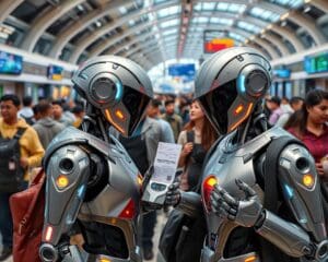 Roboter-Fahrkartenkontrolleure