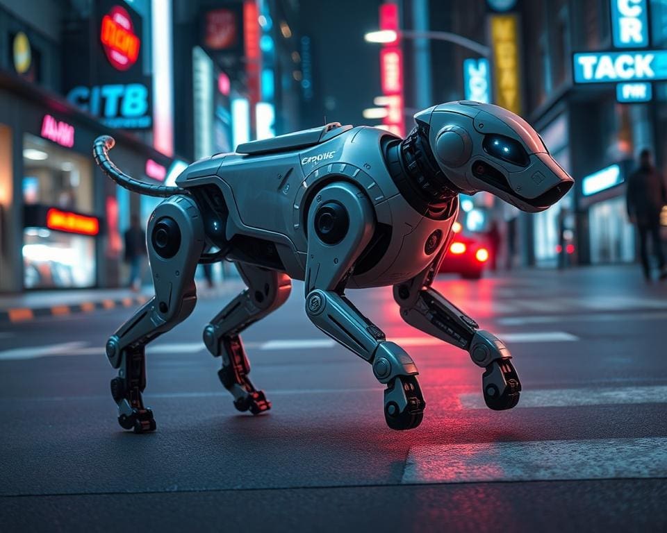 Roboter-Hunde in der Praxis