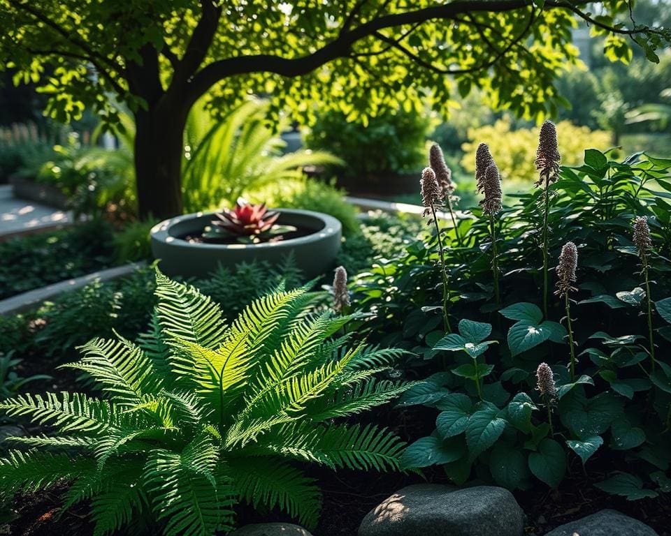 Schattenpflanzen im Garten