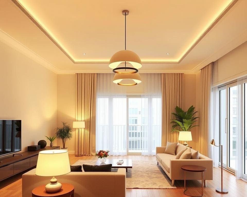 Schöne Lichtkonzepte für Wohnzimmer und Co.