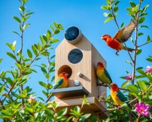 Smartes Vogelhaus mit Kamera