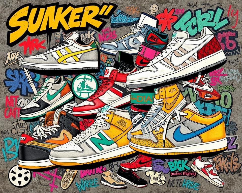 Sneakertrends in der Entwicklung