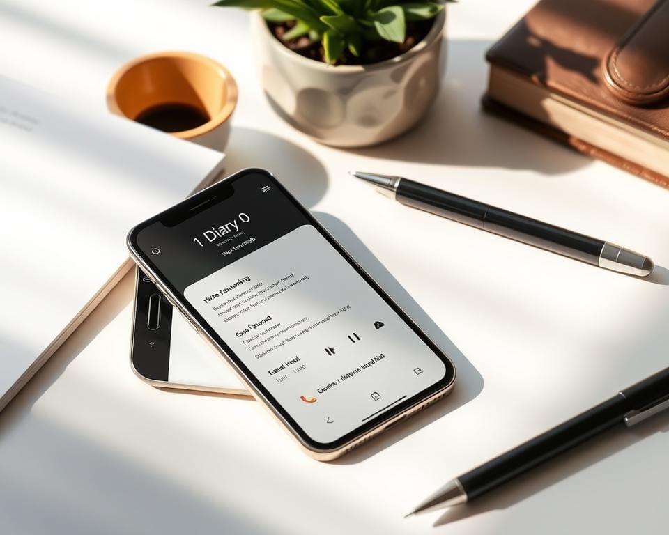 Tagebuch Apps mit Spracherkennung