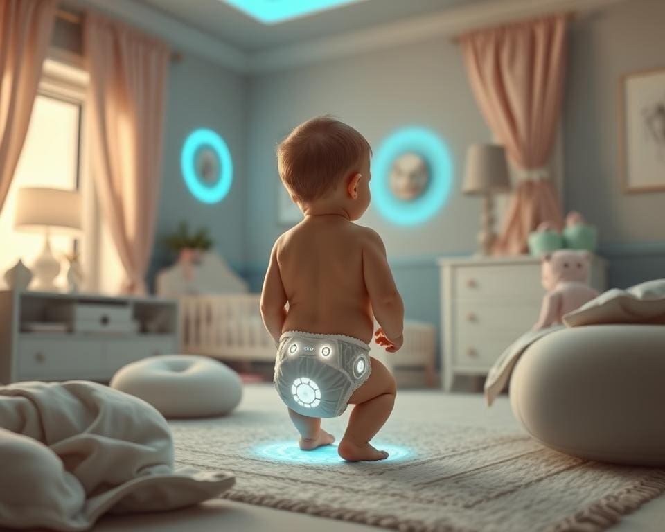 Überwachung der Gesundheit mit smarten Windeln