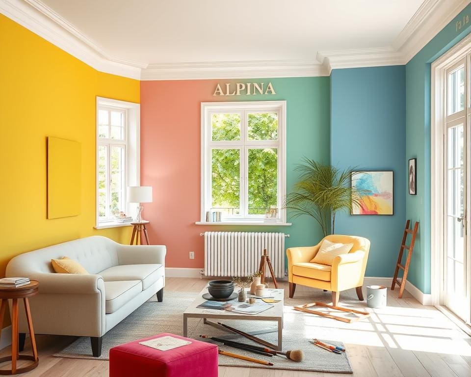 Wandfarben von Alpina