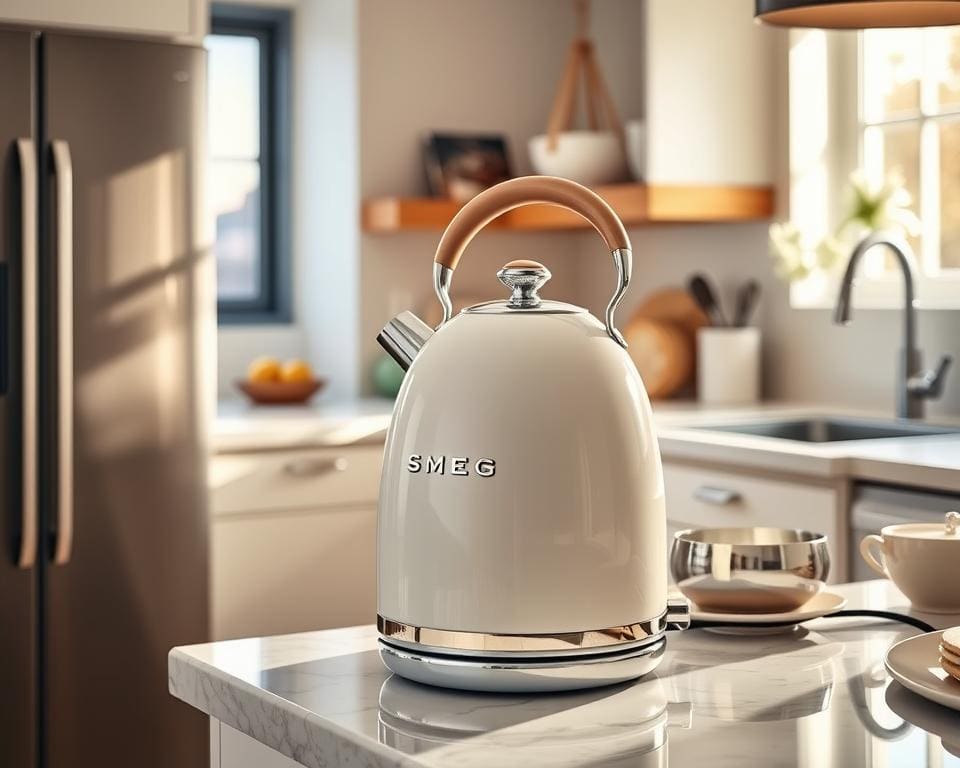 Wasserkocher von Smeg: Retro trifft auf moderne Funktion