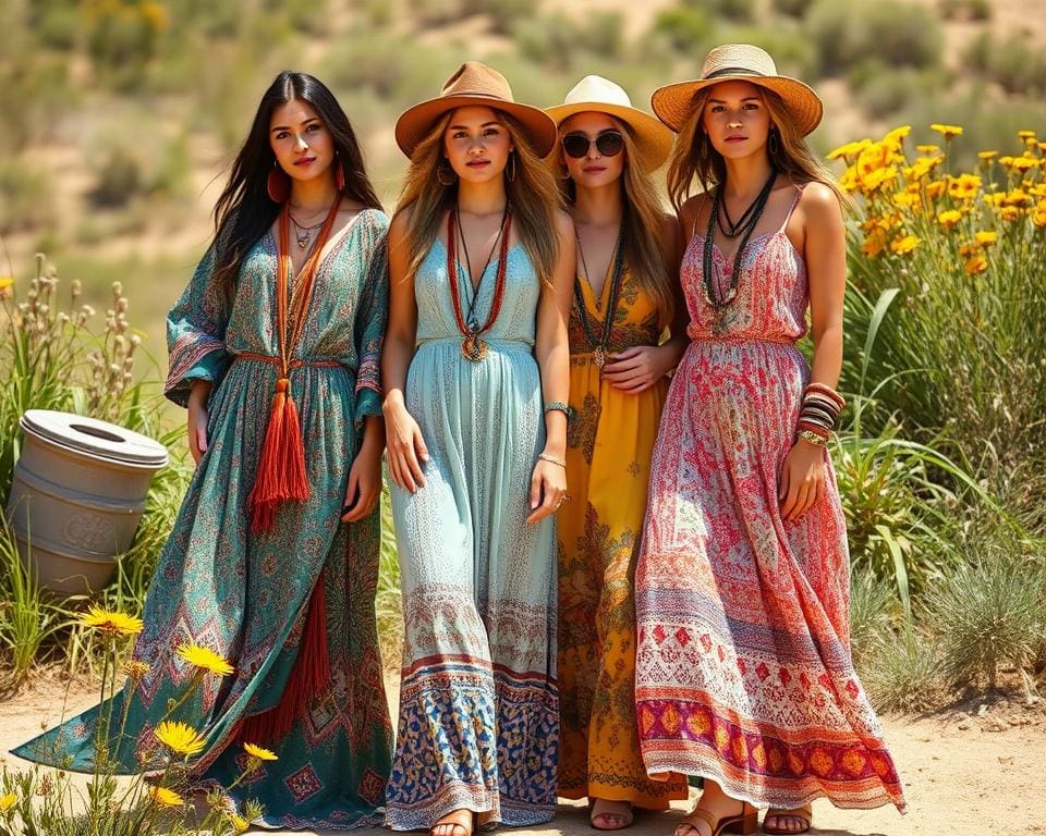 Boho-Mode: Lässige Looks im Hippie-Stil