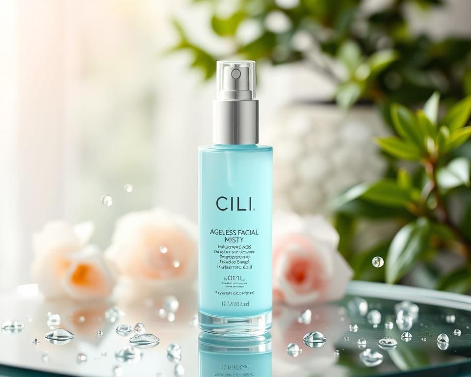 Cili Ageless Facial Mist und Hyaluronsäure Anwendung