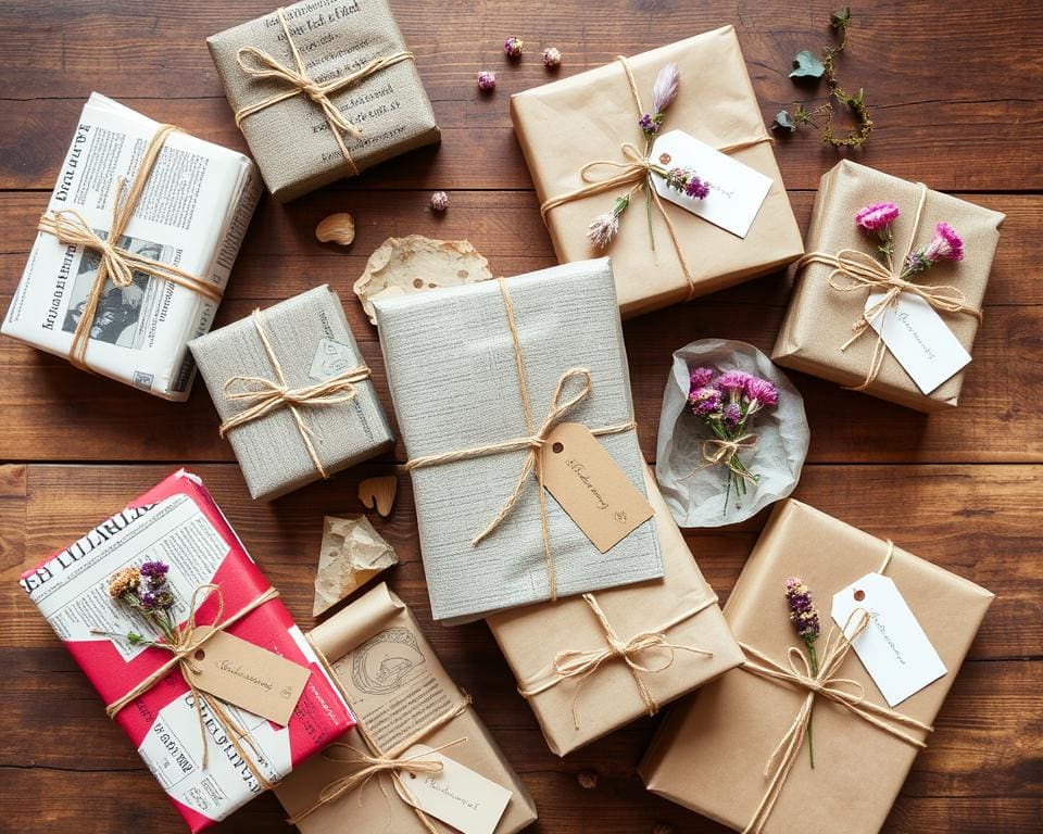 DIY-Ideen für nachhaltige Geschenkverpackungen