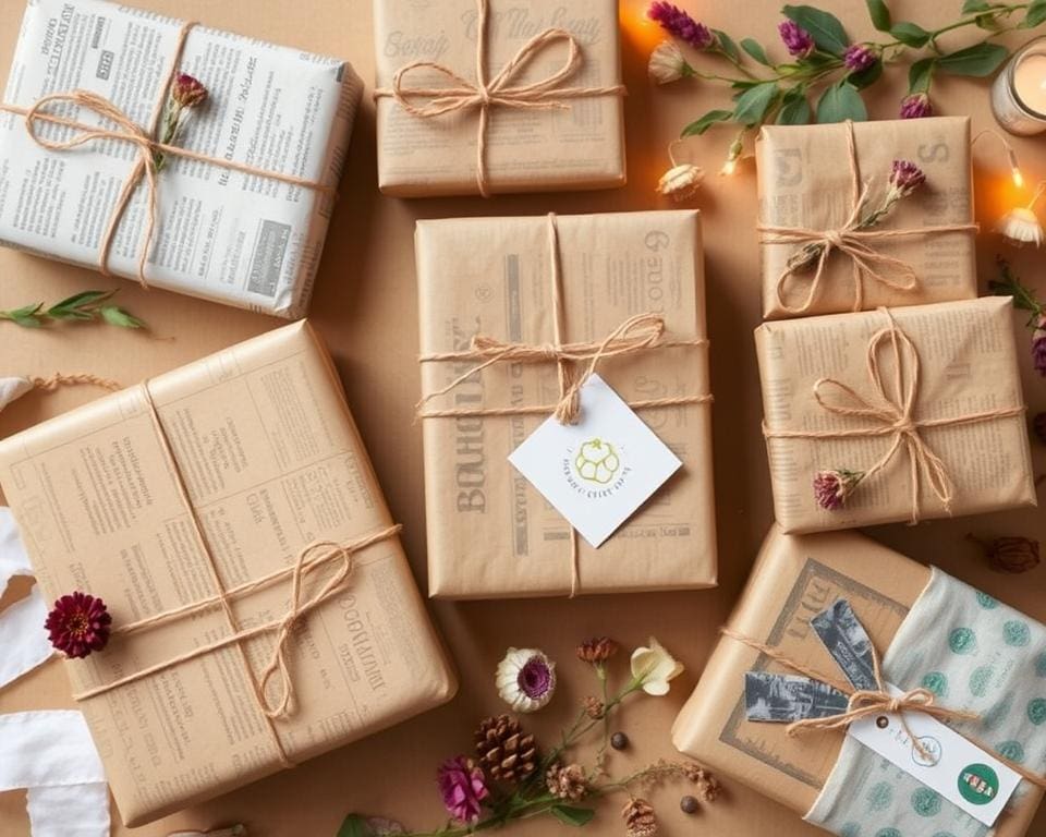 DIY-Ideen für nachhaltige Geschenkverpackungen