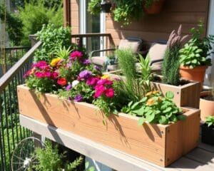 DIY-Pflanzkästen: Kreative Lösungen für Balkon und Terrasse