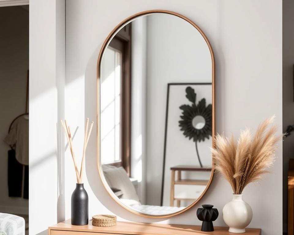 Design-Wandspiegel von Muuto