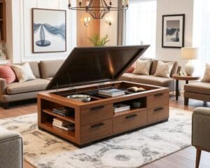 Die Vorteile eines multifunktionalen Couchtisches