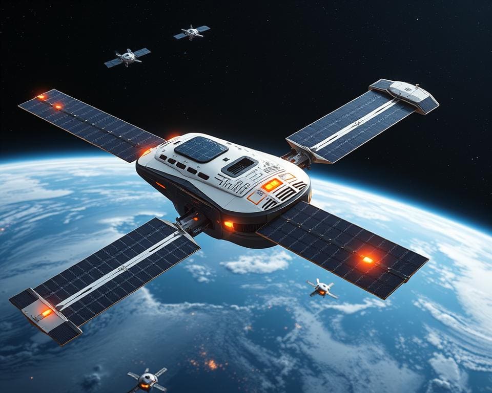 Einfluss Raumfahrttechnologie auf moderne Satelliten