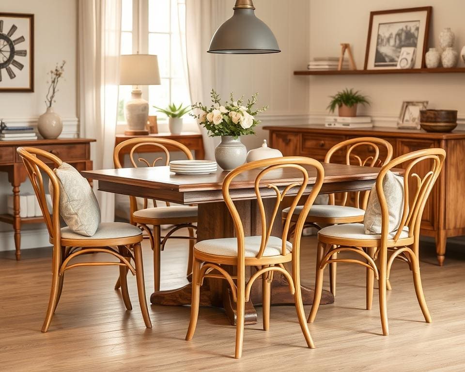 Esszimmerstühle von Thonet: Komfort trifft auf Tradition