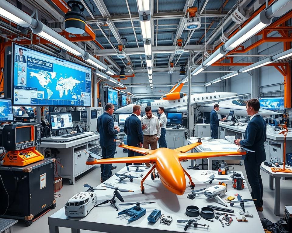 Flugzeugtechnik Innovationen Digitalisierung Flugzeugbau