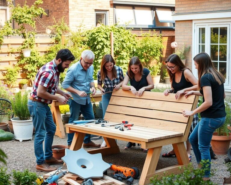 Heimwerken mit Freunden: Gemeinsam Projekte umsetzen