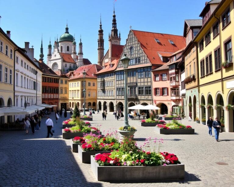 Historische Plätze in Graz, Österreich