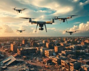 Können Drohnen die Effizienz in der Katastrophenhilfe steigern?