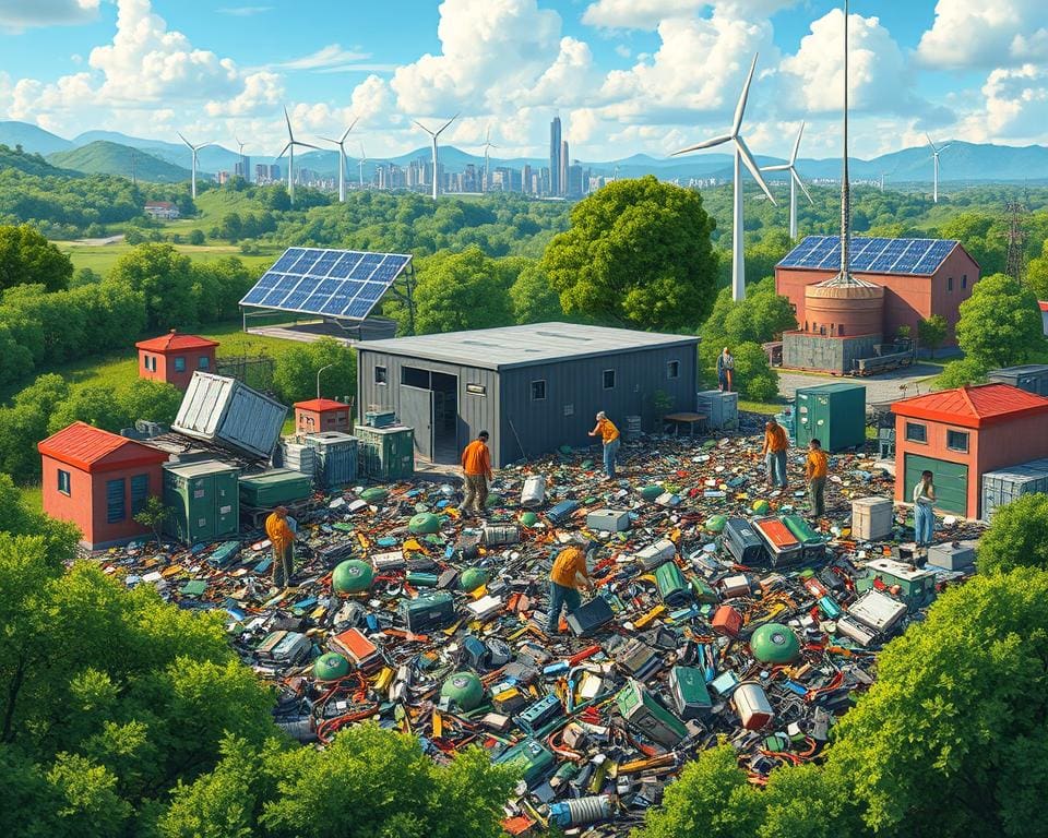 Können Recyclingmethoden die Elektronikindustrie nachhaltiger machen?