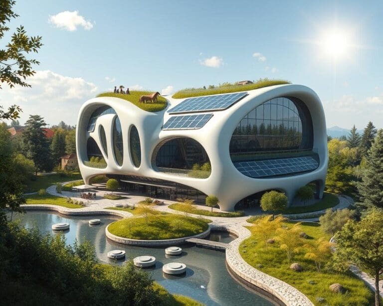 Können intelligente Materialien den Bau nachhaltiger Gebäude fördern?