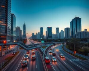 Können intelligente Verkehrssysteme die Stauzeiten verringern?