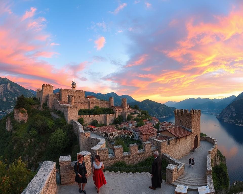 Kotor Burg Geschichte von Kotor