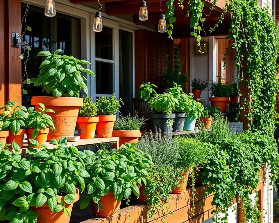 Kräutergarten auf dem Balkon anlegen