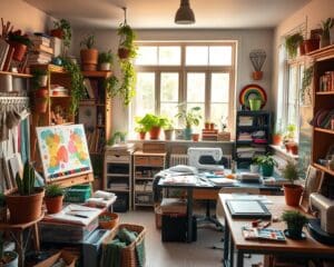 Kreative Ideen für ein Hobbyzimmer