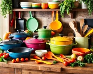 Küchenutensilien von Le Creuset: Farbige Highlights in der Küche