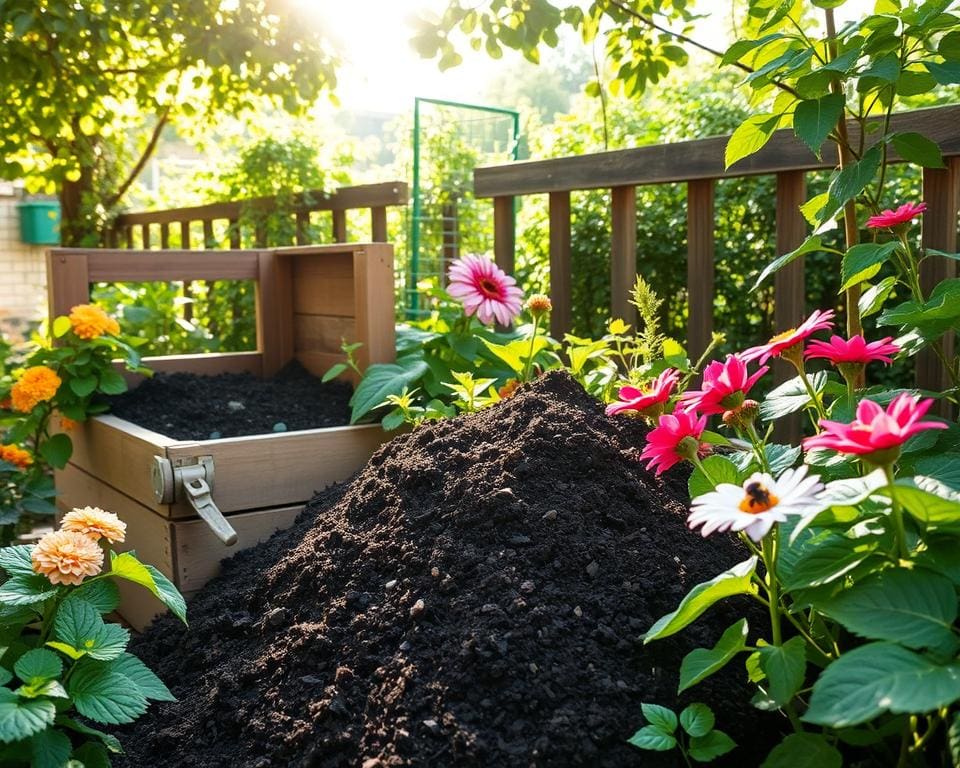 Nachhaltige Gartenpflege mit Kompostierung und natürlicher Schädlingsbekämpfung