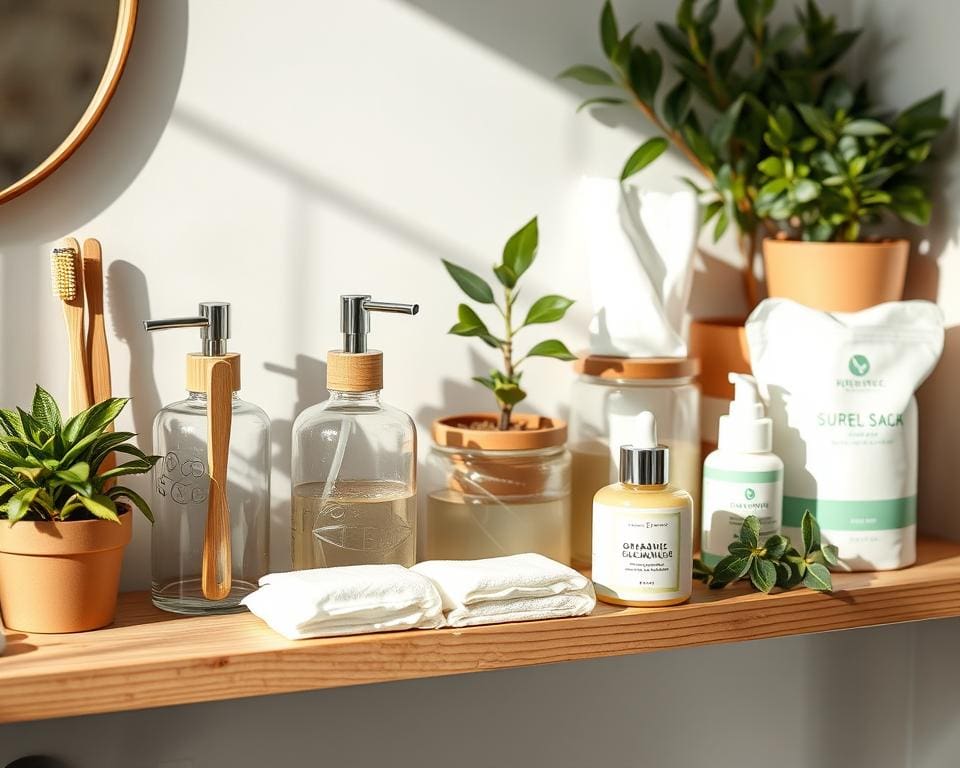 Ökologische Produkte für den Alltag im Badezimmer