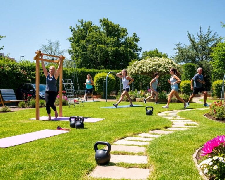 Outdoor-Fitness: So gestalten Sie Ihren Garten als Trainingsbereich