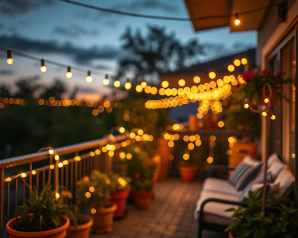 Outdoor-Lichterketten von Paulmann: Stimmung für den Balkon