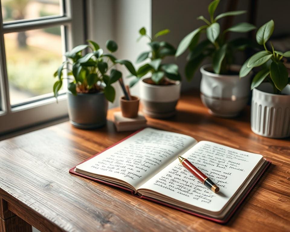 Persönlichkeitsentwicklung durch tägliches Journaling