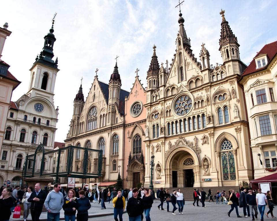 Prachtvolle Kirchen in Brno, Tschechien