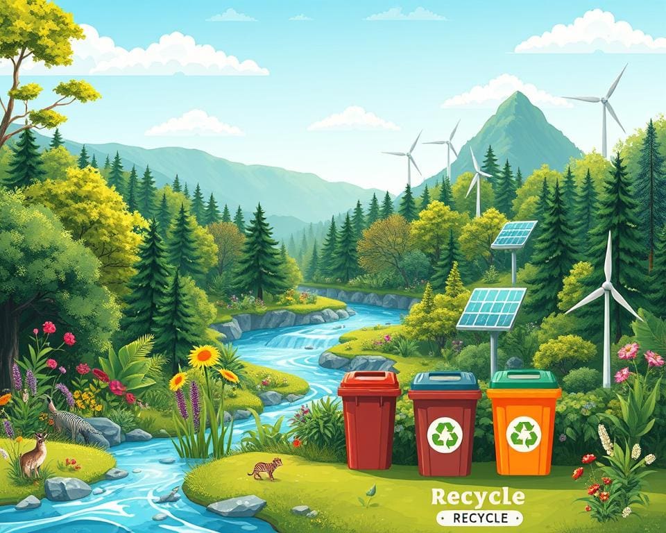 Recycling Vorteile für die Umwelt