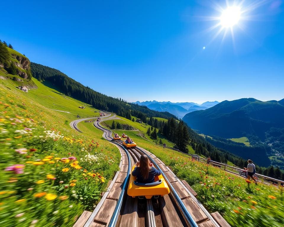 Sommerrodelbahnen in Österreich: Geschwindigkeit erleben