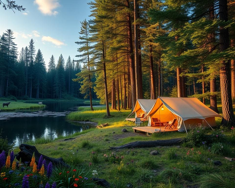 Top-Reiseziele für nachhaltiges Camping