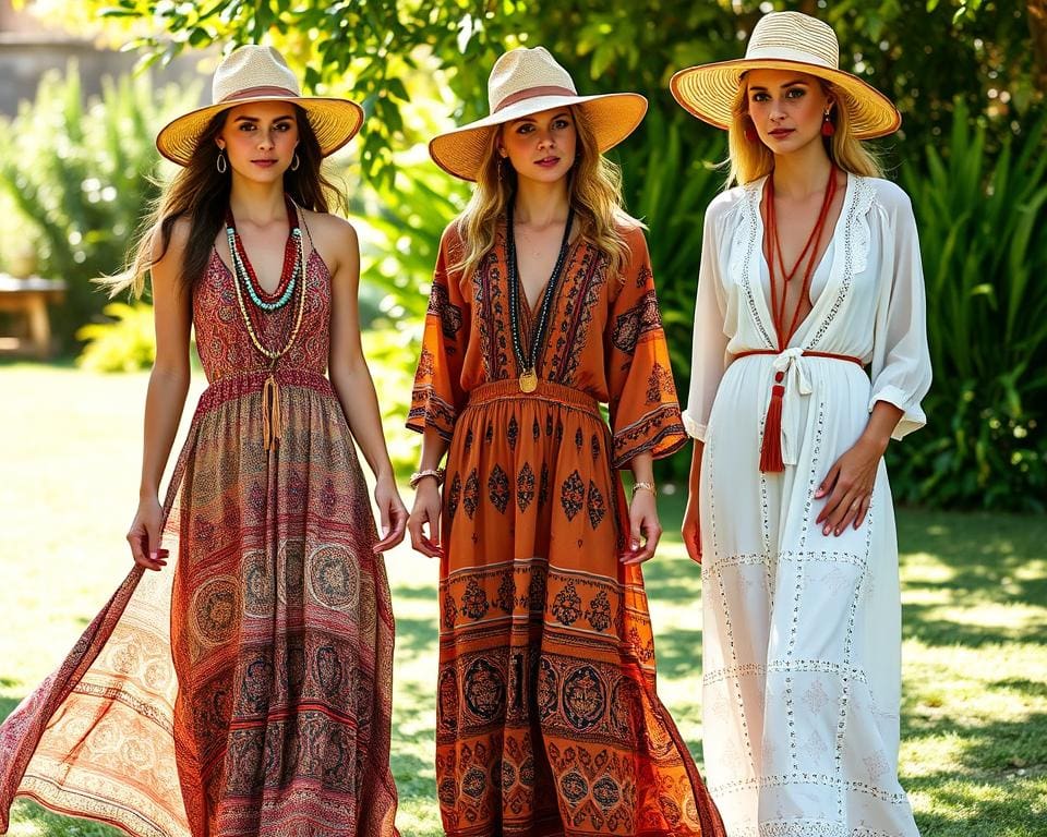 Trendige Kleidung für besondere Anlässe in Boho-Mode