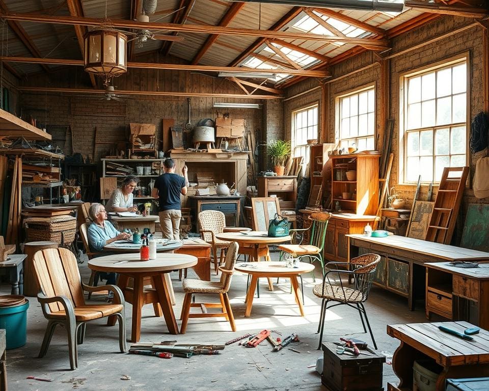 Upcycling in der Möbelbranche