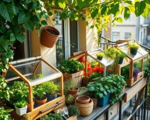 Urban Gardening: Mini-Gewächshäuser für den Balkon