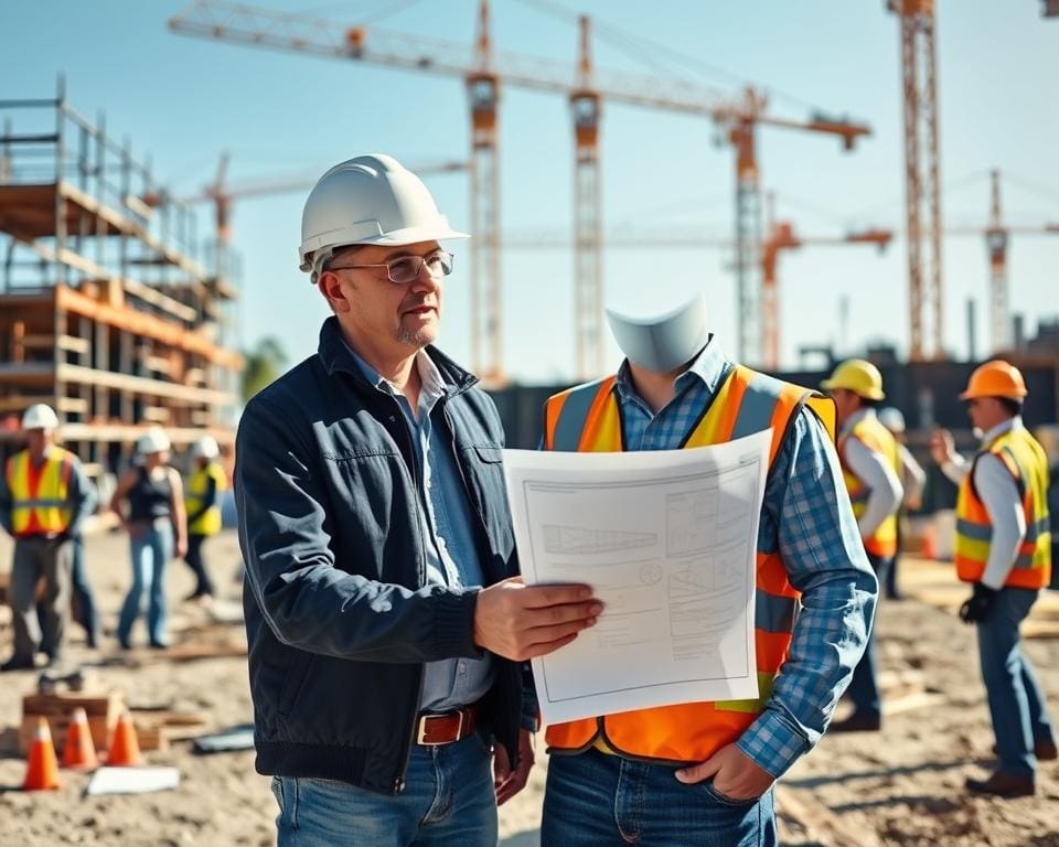 Verantwortung des Bauleiters am Bau