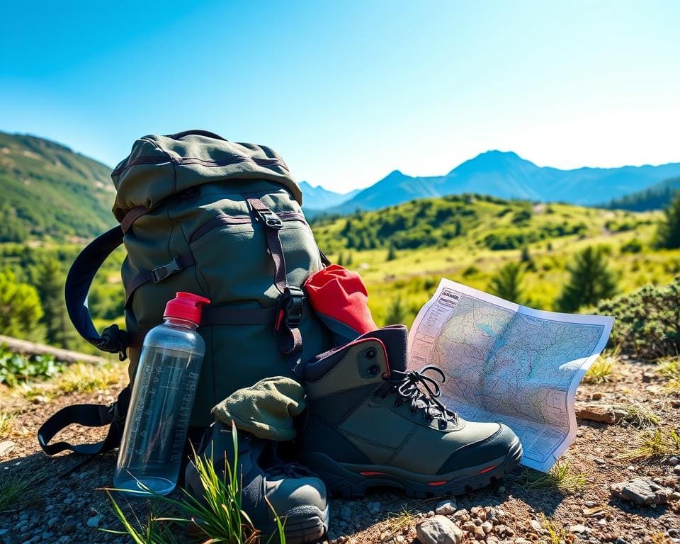 Vorbereitung erste Wanderung