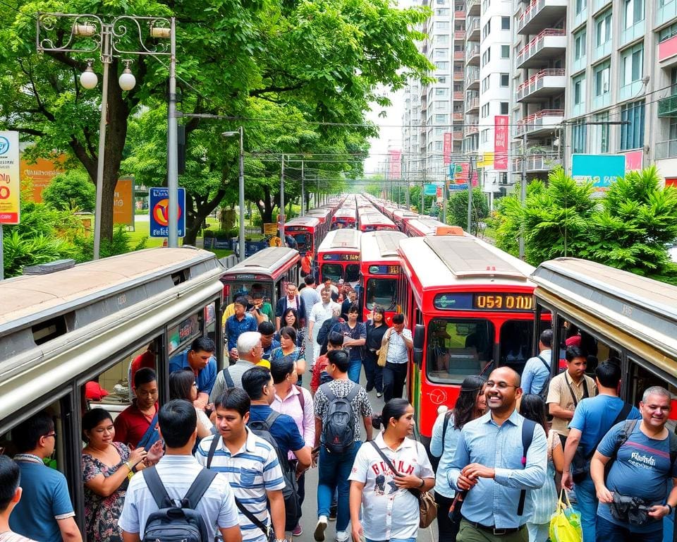 Vorteile von öffentlichen Verkehrsmitteln