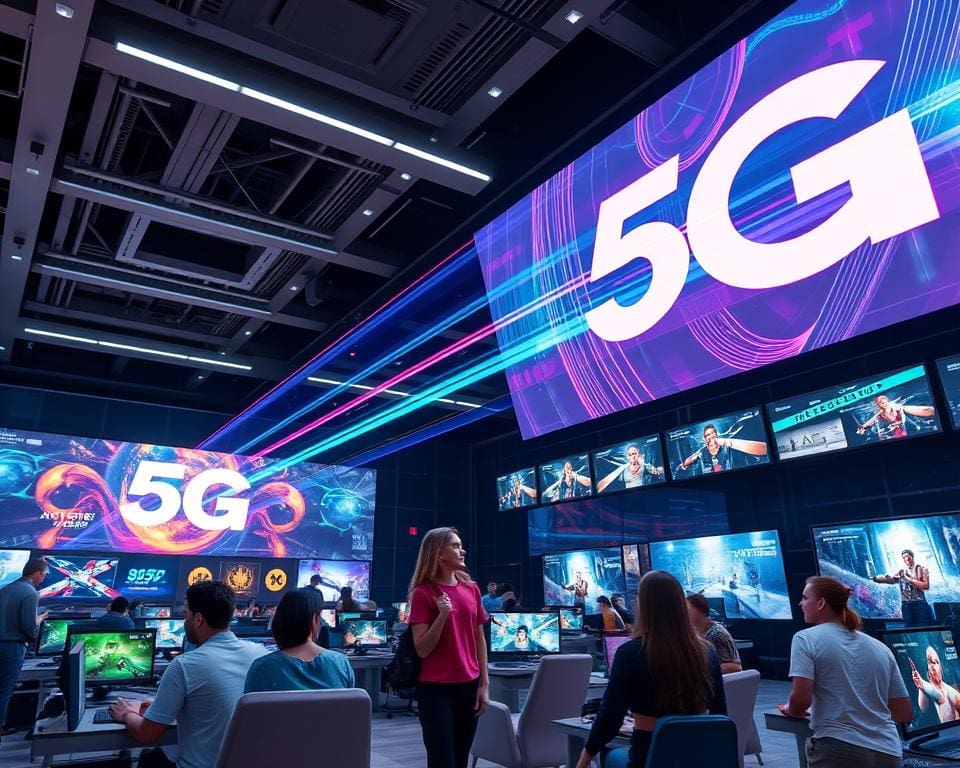 5G Geschwindigkeit in der Unterhaltungsindustrie