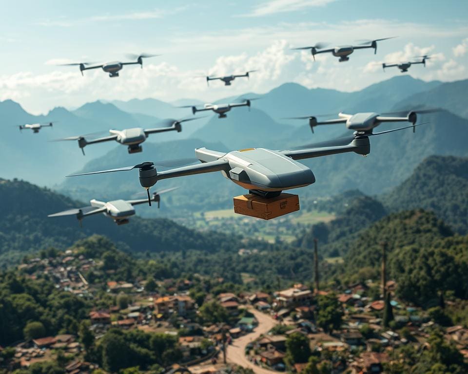 Autonome Drohnen für humanitäre Einsätze