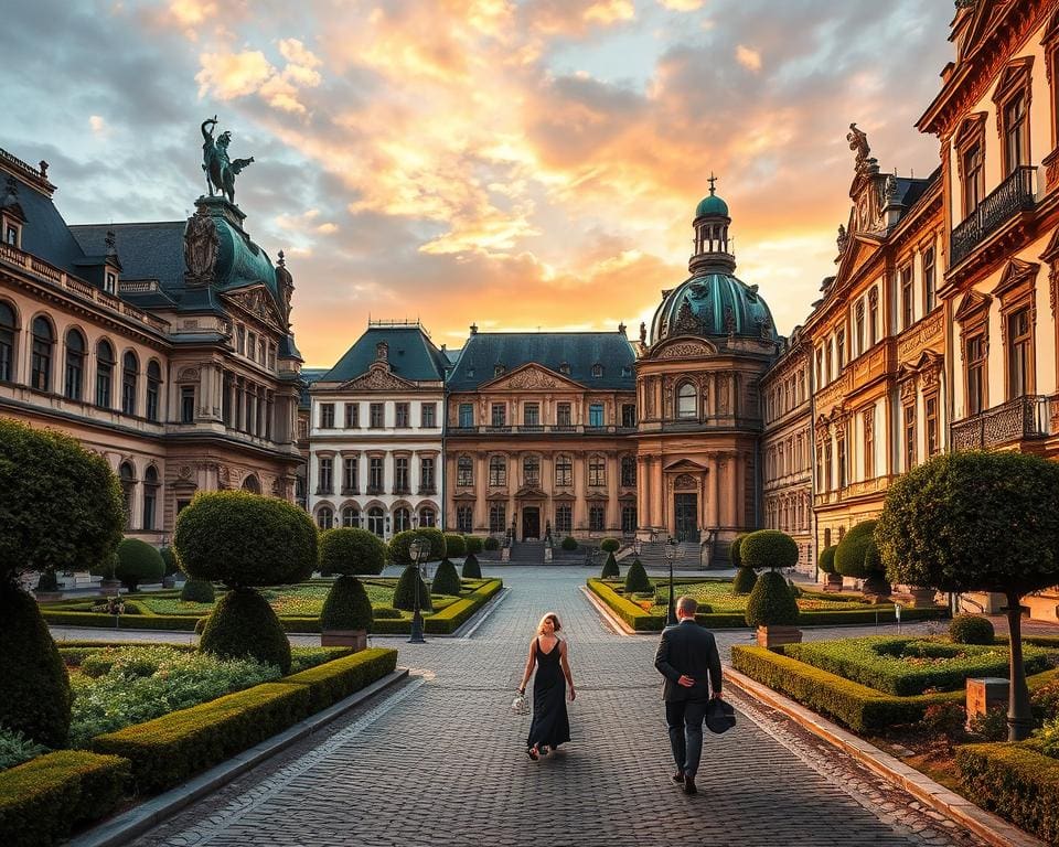 Barocke Paläste in Dresden, Deutschland